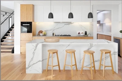 Nano kristalizuoto akmens Backsplash