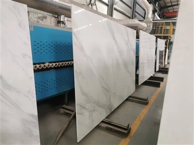 Nano White Marble Effect Slabs