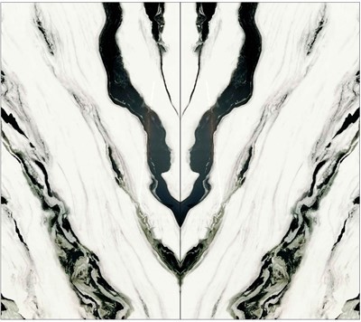 Panda balto nano stiklo virtuvės stalviršiai